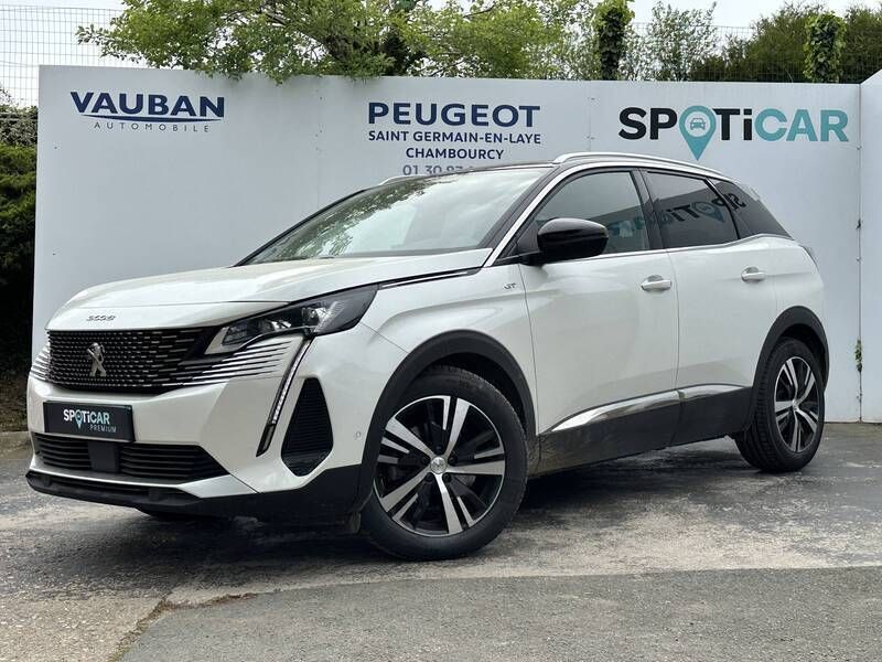 Blanc Utilisé 2020 Peugeot 3008 S SUV | 21 590 € (Prix assez cher) - Image 1/3
