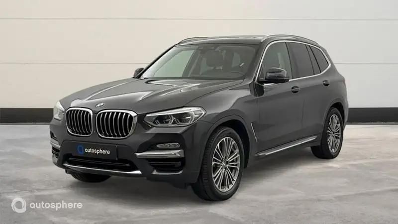 Gris Utilisé 2018 BMW X3 Luxury Line SUV | 32 999 € (Prix juste) - Image 1/4