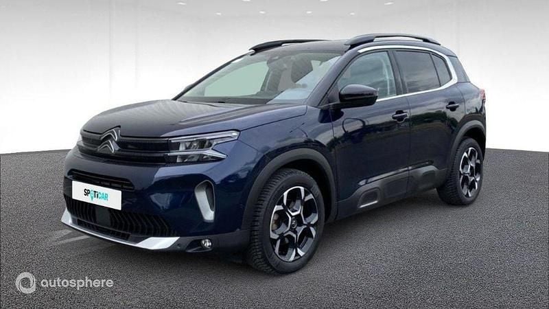 Bleu Utilisé 2022 Citroën C5 Aircross Shine SUV | 22 478 € (Prix assez cher) - Image 1/4