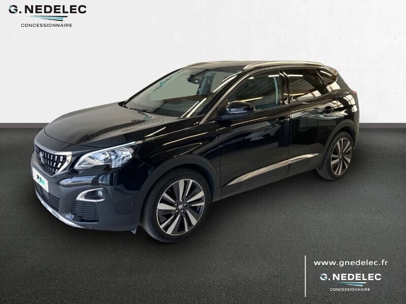 Noir Utilisé 2020 Peugeot 3008 Allure Coupé | 21 900 € - Image 1/4