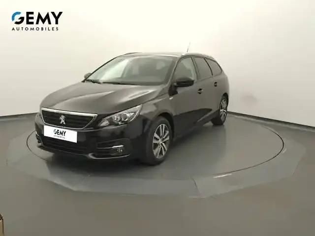Gris Utilisé 2021 Peugeot 308 S Break | 11 790 € (Bon prix) - Image 1/4