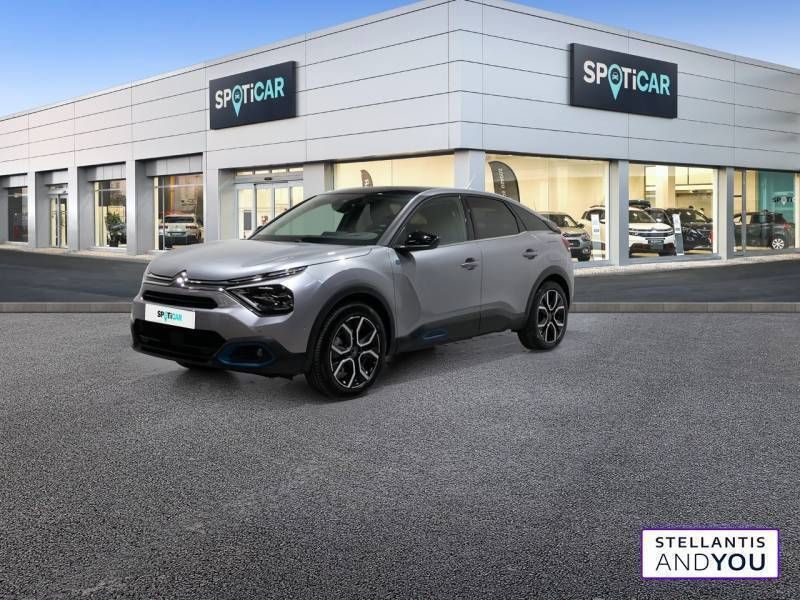 Gris Utilisé 2022 Citroën e-C4 Shine Berline | 17 990 € (Prix juste) - Image 1/3