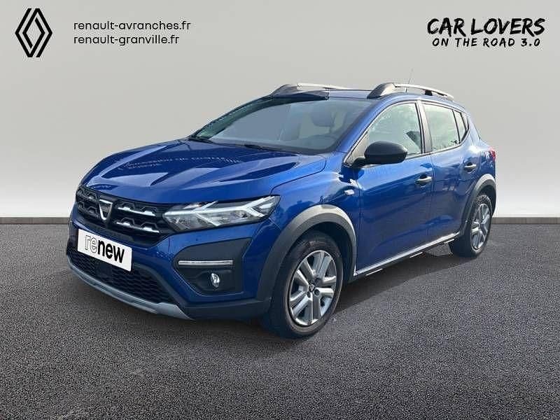 Bleu Occasion 2022 Dacia Sandero Essentiel Citadine | 12 699 € (Prix juste) - Image 1/4