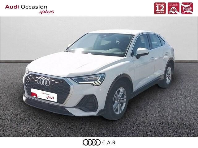 Blanc glacier métallisé Utilisé 2022 Audi Q3 Sportback Design SUV | 33 990 € (Bon prix) - Image 1/4