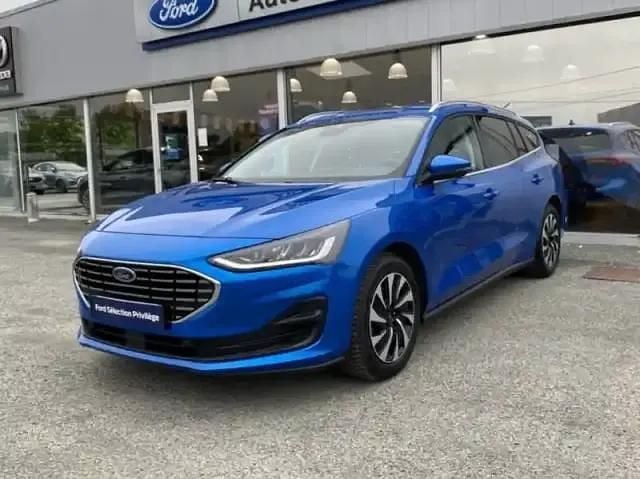 Bleu métallisé Occasion 2024 Ford Focus Business Edition Break | 20 490 € (Super prix) - Image 1/4