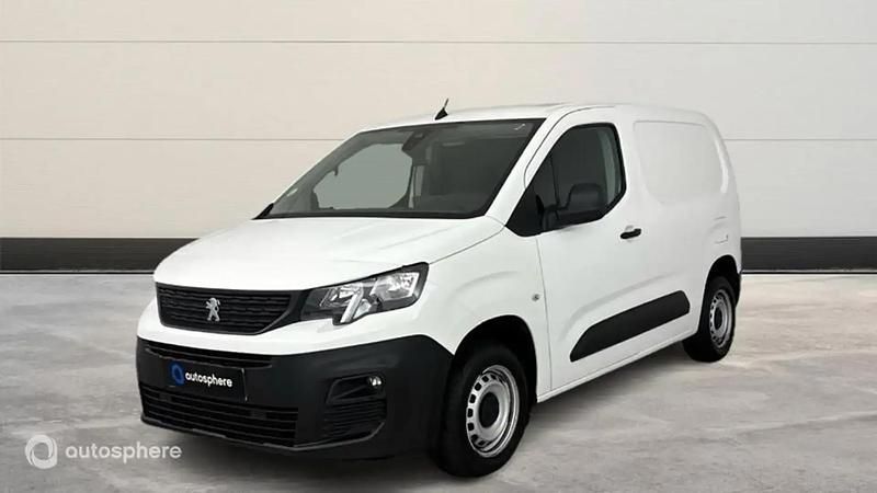 Blanc Utilisé 2021 Peugeot Partner S Van | 13 999 € - Image 1/4