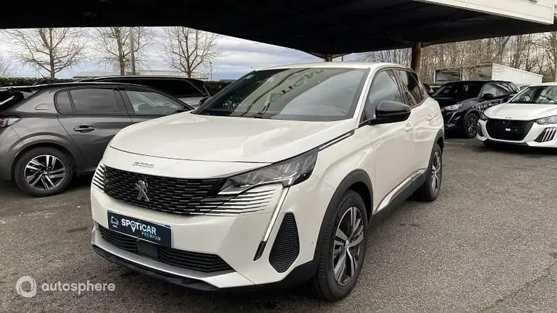 Blanc Utilisé 2024 Peugeot 3008 Allure SUV | 30 499 € (Bon prix) - Image 1/4