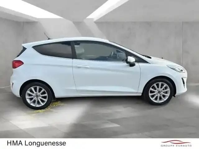 Occasion Ford Fiesta Titanium 2018 Blanc glacier Berline