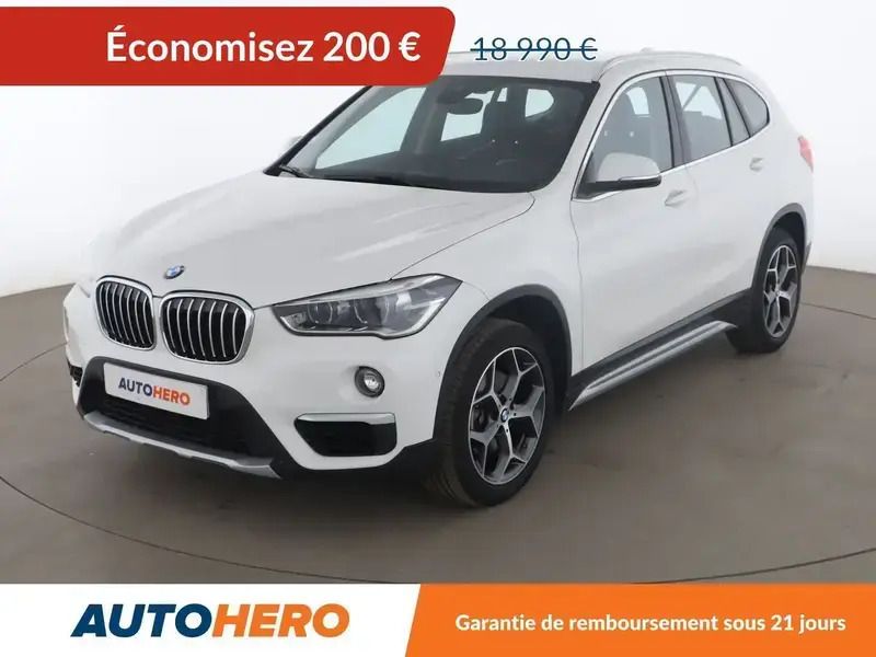 Blanc Utilisé 2018 BMW X1 xLine SUV | 18 690 € (Prix juste) - Image 1/2