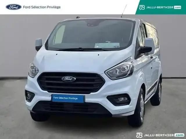 Blanc glacier Occasion 2023 Ford Transit Custom Business Edition Berline | 24 489 € (Super prix) - Image 1/4