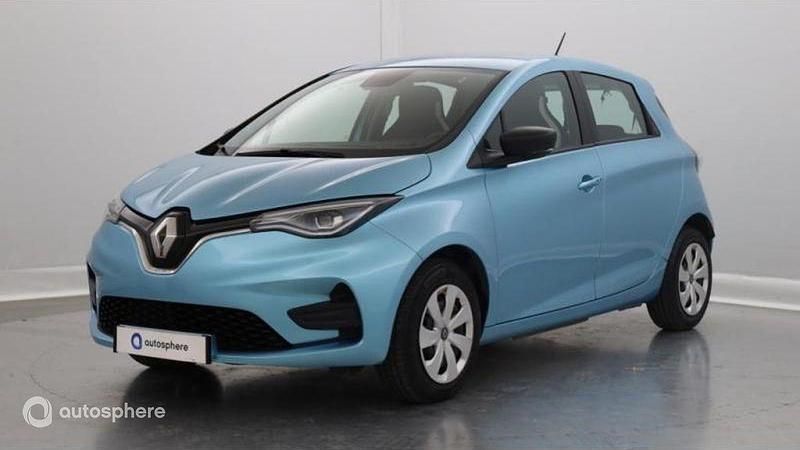 Bleu Utilisé 2020 Renault Zoe Life Citadine | 8 499 € (Super prix) - Image 1/4