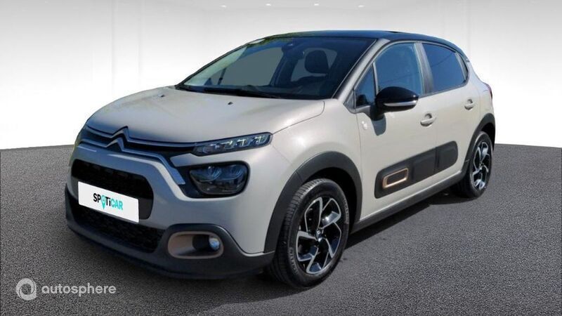 Jaune Utilisé 2022 Citroën C3 PureTech Citadine | 11 198 € (Prix juste) - Image 1/4