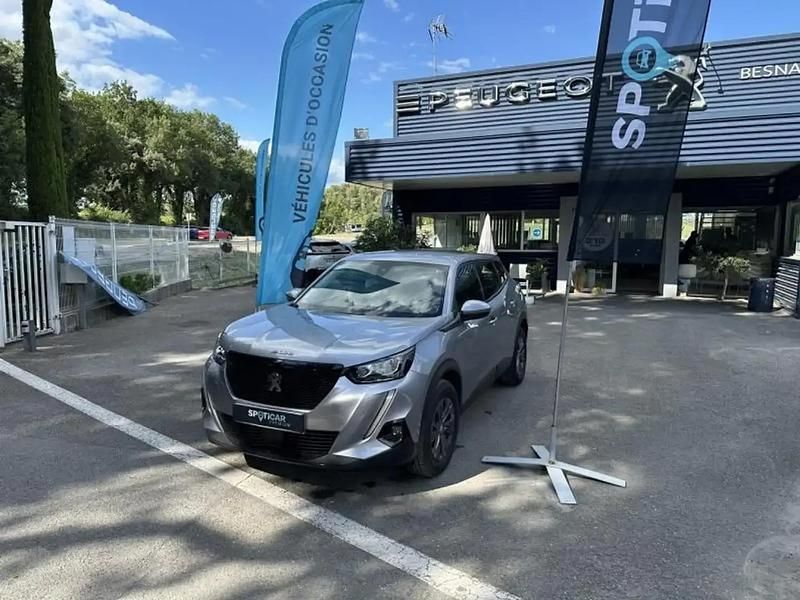 Gris Occasion 2021 Peugeot 2008 Business-Line SUV | 15 490 € (Prix juste) - Image 1/4