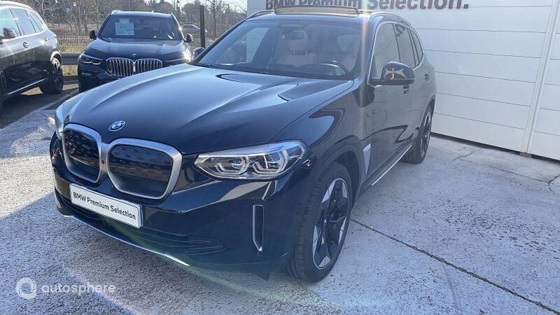 Noir Utilisé 2021 BMW iX3 Impressive SUV | 33 999 € (Prix juste) - Image 1/4