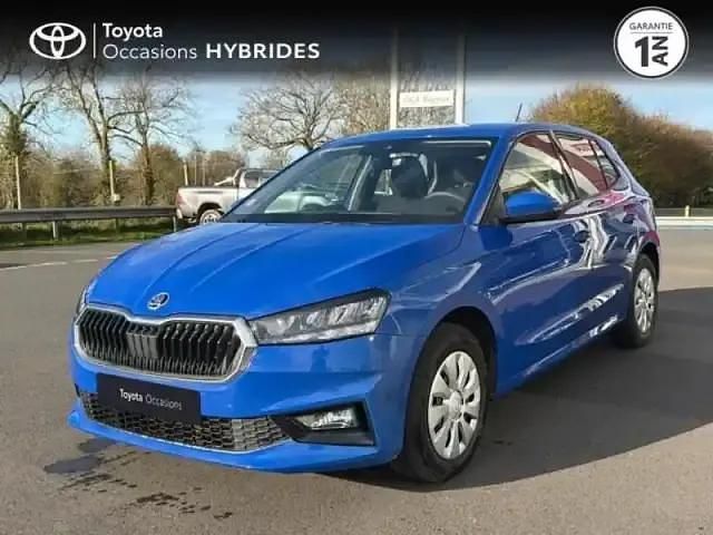 Bleu Occasion 2023 Skoda Fabia Active Berline | 12 990 € (Bon prix) - Image 1/4