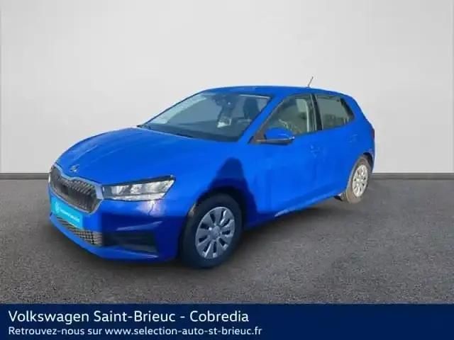 Bleu Occasion 2022 Skoda Fabia Active Berline | 13 490 € (Prix juste) - Image 1/4