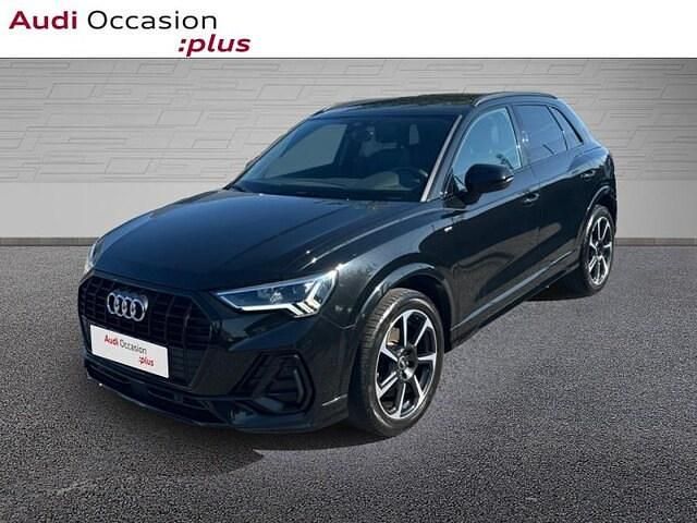 Noir mythic métallisé Utilisé 2021 Audi Q3 S-Line SUV | 28 470 € (Bon prix) - Image 1/4