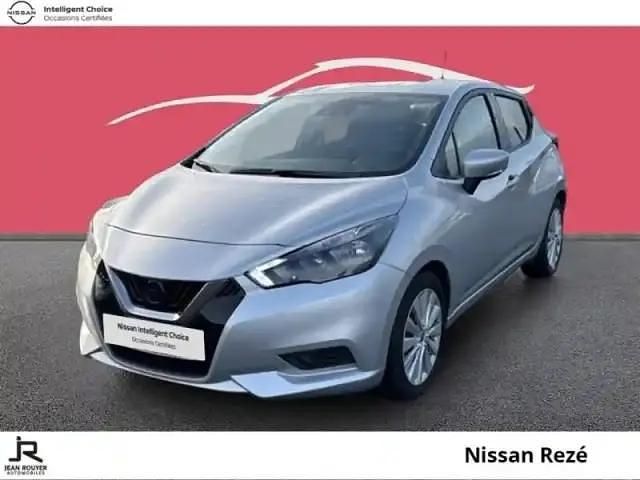 Gris platine Occasion 2022 Nissan Micra Berline | 11 890 € (Bon prix) - Image 1/4