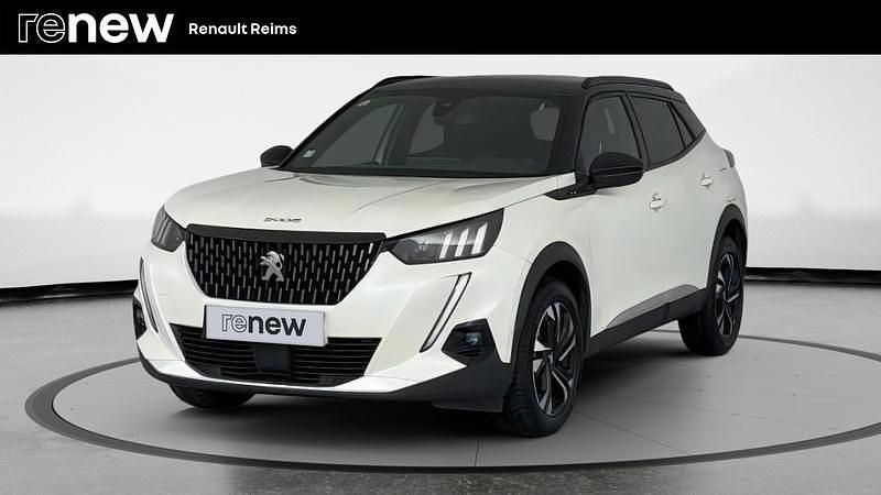 Blanc Occasion 2021 Peugeot 2008 GT SUV | 18 990 € (Prix juste) - Image 1/4