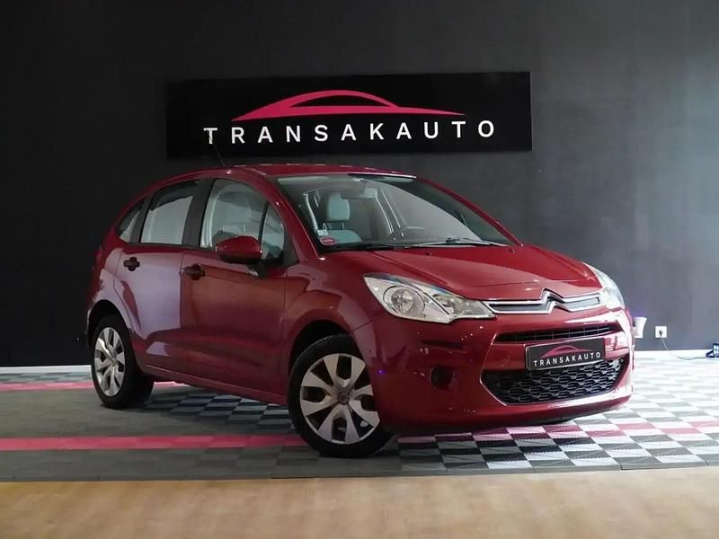 Rouge Occasion 2015 Citroën C3 PureTech Berline | 6 490 € (Prix juste) - Image 1/4