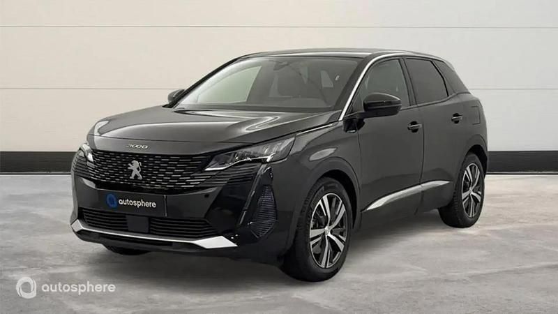 Noir Utilisé 2022 Peugeot 3008 Allure SUV | 25 999 € (Prix juste) - Image 1/4