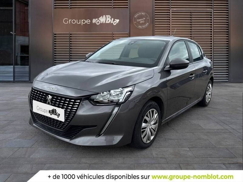 Gris Utilisé 2021 Peugeot 208 S Citadine | 10 490 € (Prix juste) - Image 1/3