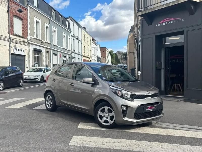 Gris Utilisé 2019 Kia Picanto Active Citadine | 8 990 € (Prix juste) - Image 1/4