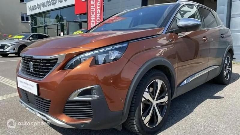 Noir Utilisé 2018 Peugeot 3008 GT SUV | 21 499 € (Prix juste) - Image 1/4