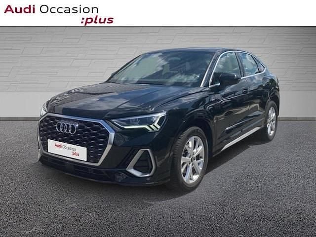 Noir mythe métallisé Utilisé 2022 Audi Q3 S-Line SUV | 34 490 € (Prix juste) - Image 1/4
