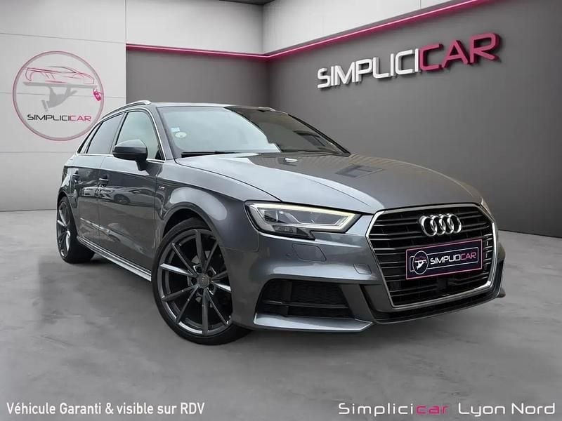 Gris Occasion 2016 Audi A3 Sport | 19 480 € (Prix assez cher) - Image 1/4