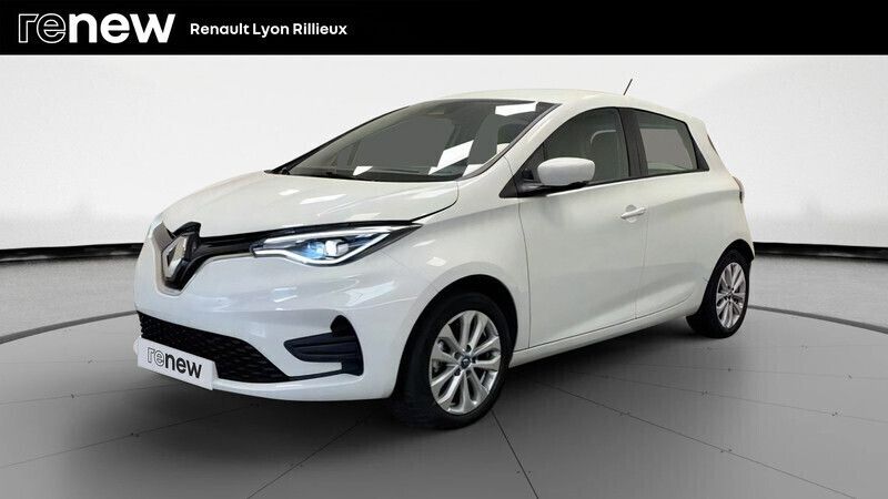 Blanc Utilisé 2021 Renault Zoe Zen Citadine | 12 160 € (Bon prix) - Image 1/4