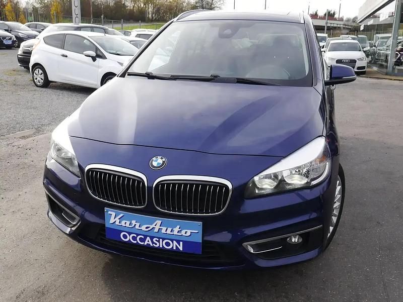 Bleu Utilisé 2015 BMW 218 Gran Tourer Monospace | 10 950 € (Super prix) - Image 1/4