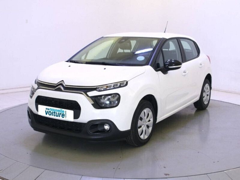 Blanc Utilisé 2021 Citroën C3 Business Class Citadine | 10 890 € (Prix juste) - Image 1/4