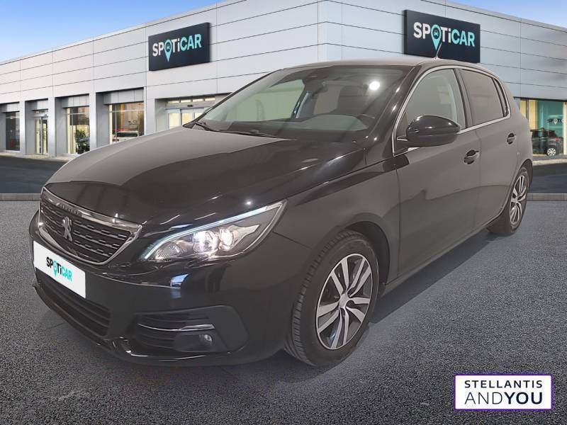 Noir Utilisé 2020 Peugeot 308 Allure Berline | 14 990 € (Bon prix) - Image 1/3
