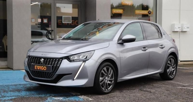 Gris Utilisé 2021 Peugeot 208 Style Citadine | 10 990 € (Bon prix) - Image 1/4