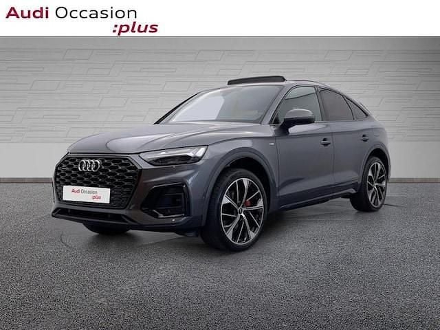 Gris daytona nacré Utilisé 2022 Audi Q5 S-Line SUV | 44 358 € (Prix juste) - Image 1/4