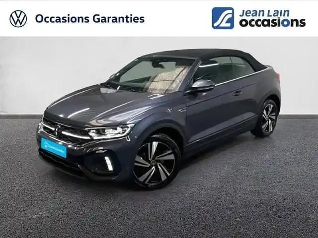 Gris cendre / capote noir Occasion 2022 VW T-Roc Cabriolet Cabriolet | 31 290 € (Prix juste) - Image 1/4
