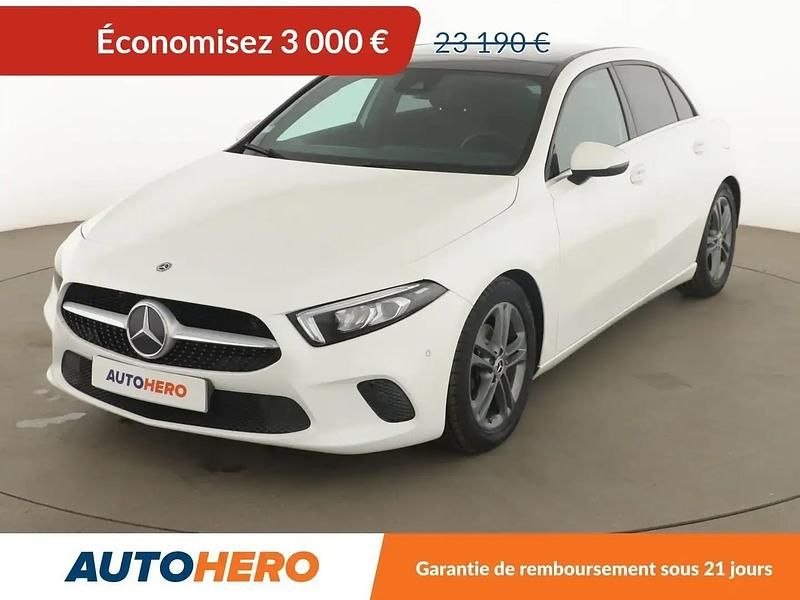 Blanc Occasion 2018 Mercedes A180 Berline | 20 190 € (Super prix) - Image 1/2