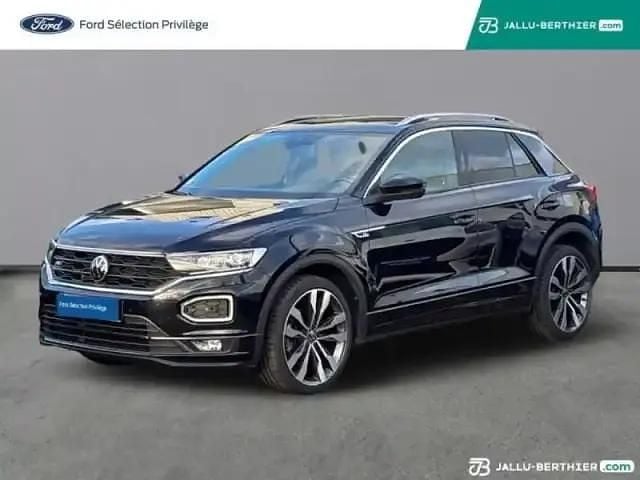 Noir intense nacrée Occasion 2022 VW T-Roc R-line SUV | 24 990 € (Bon prix) - Image 1/4