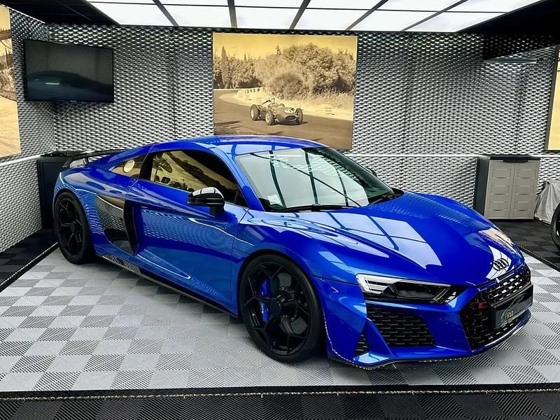 Bleu Occasion 2020 Audi R8 Coupé Performance Coupé | 189 990 € (Prix juste) - Image 1/4