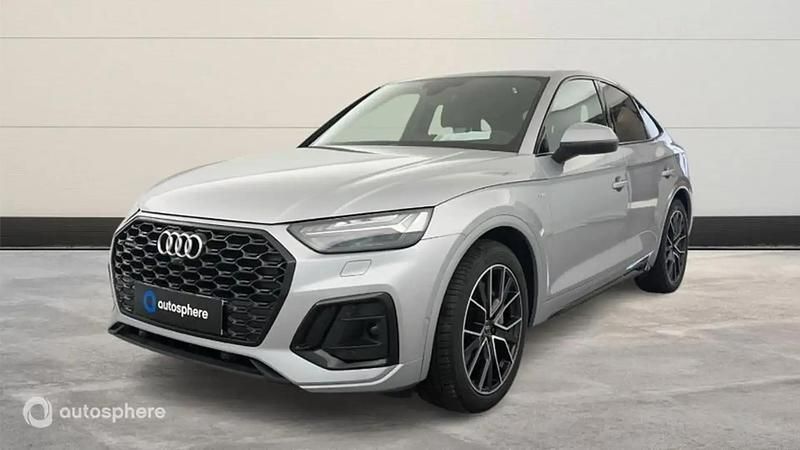 Argent fleuret métallisé Utilisé 2022 Audi Q5 S-Line SUV | 52 999 € (Prix cher) - Image 1/4