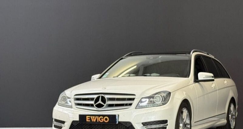 Blanc Utilisé 2014 Mercedes C220 AMG line Break | 19 990 € (Prix cher) - Image 1/4