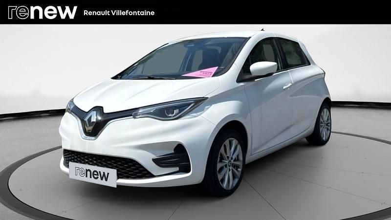 Blanc Utilisé 2020 Renault Zoe Zen Citadine | 10 976 € (Prix juste) - Image 1/4