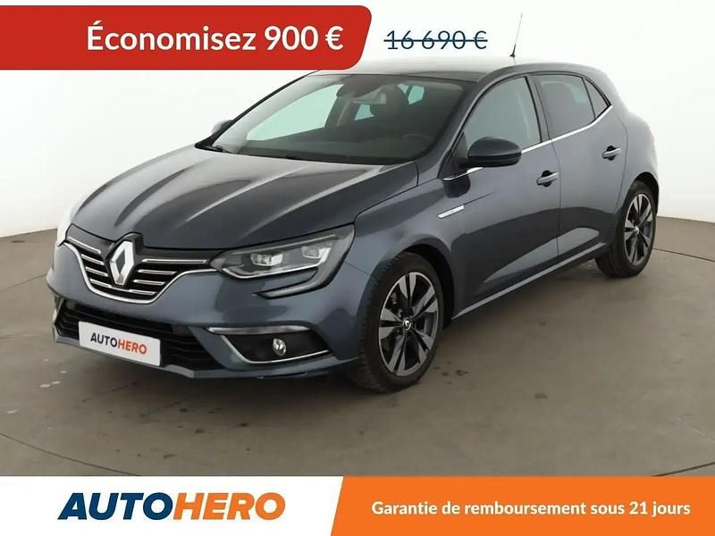 Gris Utilisé 2019 Renault Mégane IV Intens Berline | 15 790 € (Prix juste) - Image 1/2
