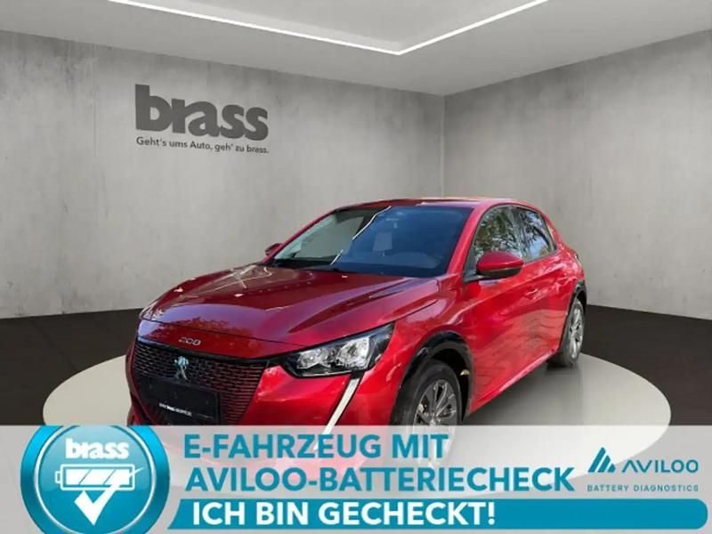 Rouge Utilisé 2021 Peugeot e-208 Allure Citadine | 16 490 € (Prix juste) - Image 1/4