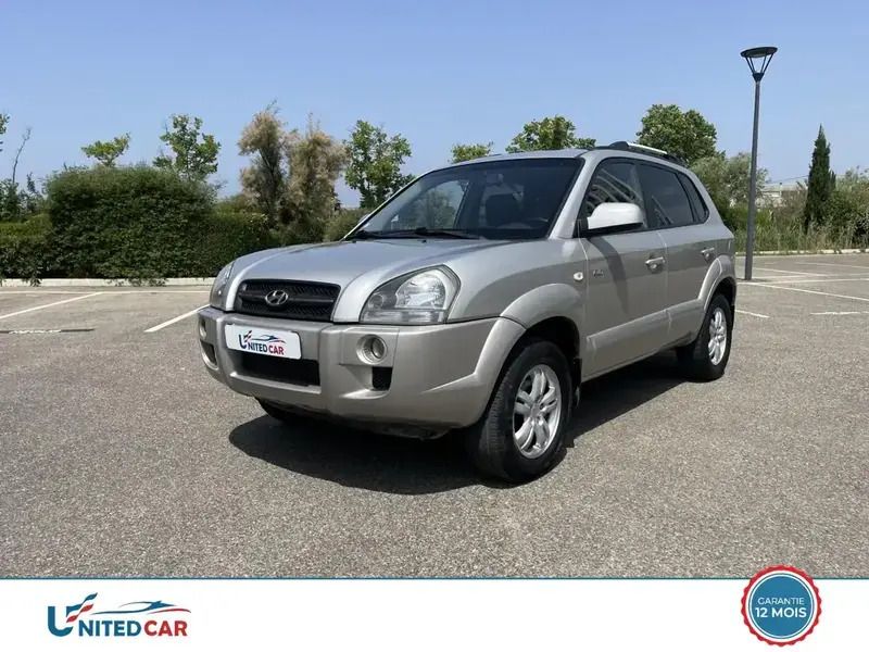 Gris Utilisé 2008 Hyundai Tucson SUV | 6 990 € - Image 1/4