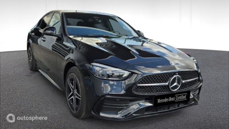 Occasion Mercedes C300e AMG line Plus 197 ch (144 kW) 2025 Noir Berline