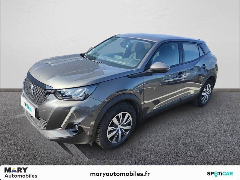 Gris Utilisé 2021 Peugeot 2008 Business-Line SUV | 14 840 € (Prix juste) - Image 1/4