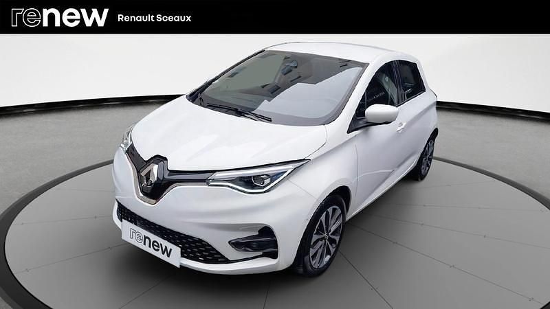 Blanc Utilisé 2021 Renault Zoe Intens Citadine | 14 990 € (Prix juste) - Image 1/4