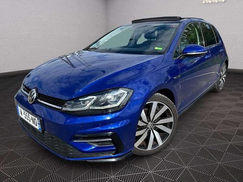 Occasion VW Golf VII R-line BlueMotion 150 ch (110 kW) 2017 Bleu Berline